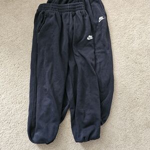 Nike Kids Dark Joggers with Logo